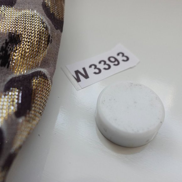 Club Monaco Skirt 2 Mini Gold Metallic XS Sparkle Bling Brocade Casual Party - Picture 7 of 7